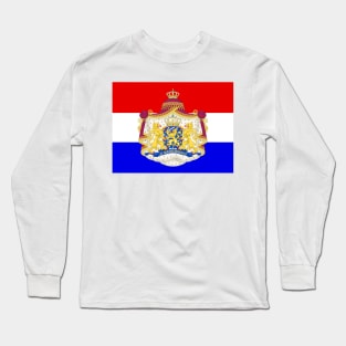 Dutch coat of arms flag Long Sleeve T-Shirt